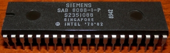 Siemens SAB 8088 1MHz CPU  8088-1-P S2351088 Singapore 1978-82
